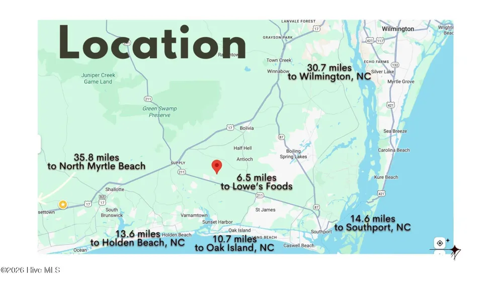 1774 Culdees Lane SE Bolivia, NC 28422