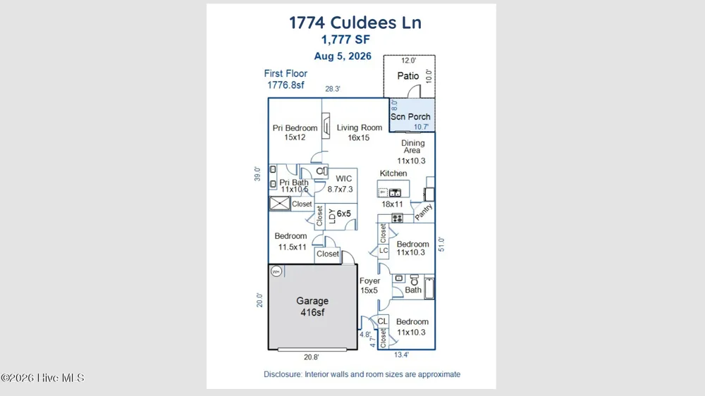 1774 Culdees Lane SE Bolivia, NC 28422