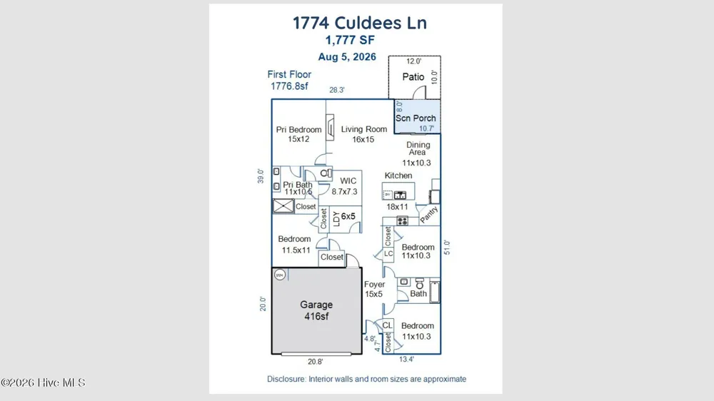 1774 Culdees Lane SE Bolivia, NC 28422