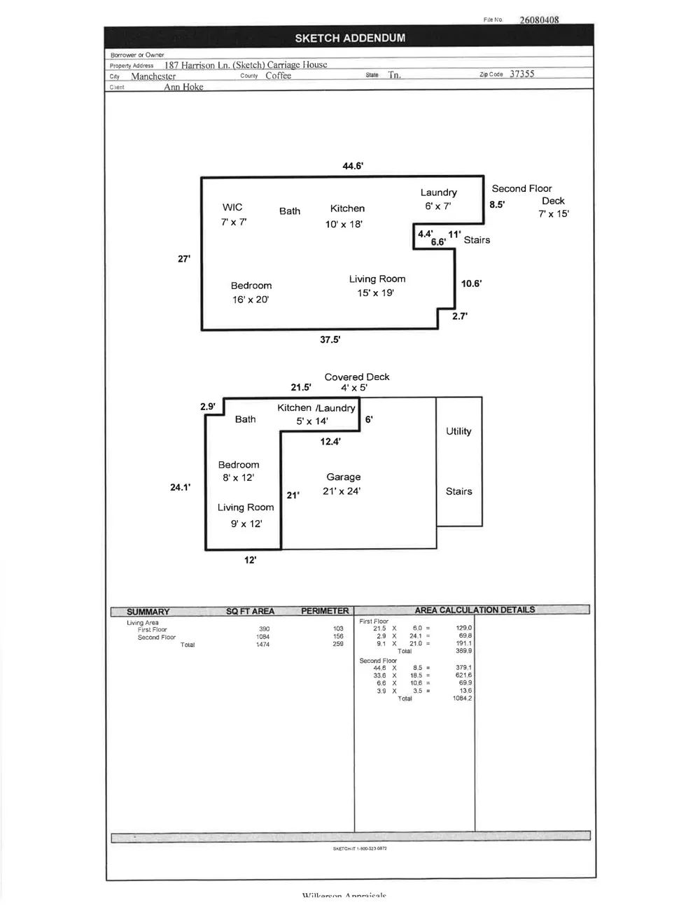 187 Harrison Ln Manchester, TN 37355