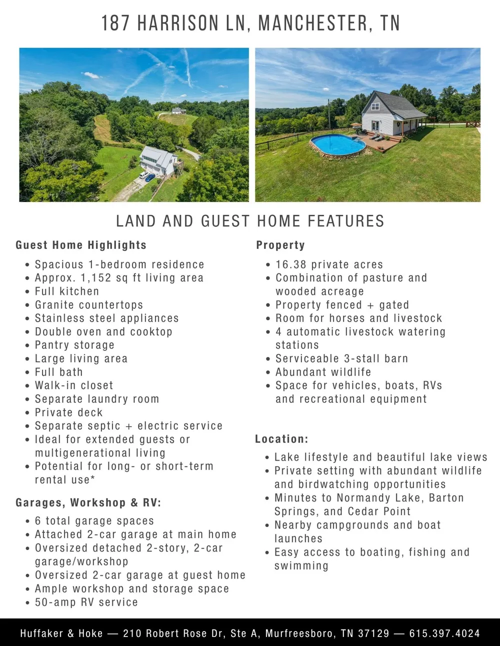 187 Harrison Ln Manchester, TN 37355