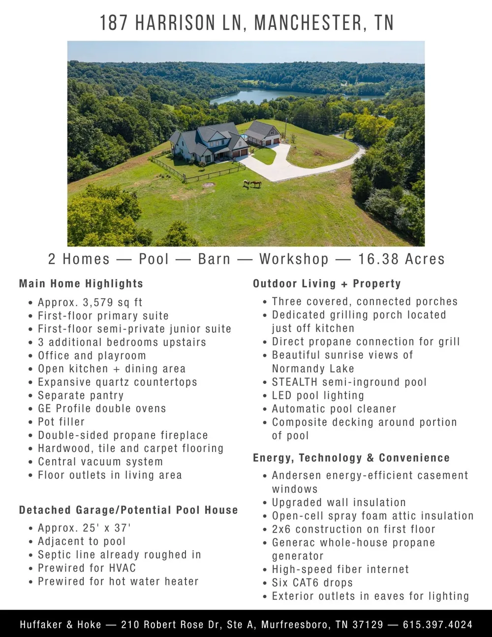 187 Harrison Ln Manchester, TN 37355