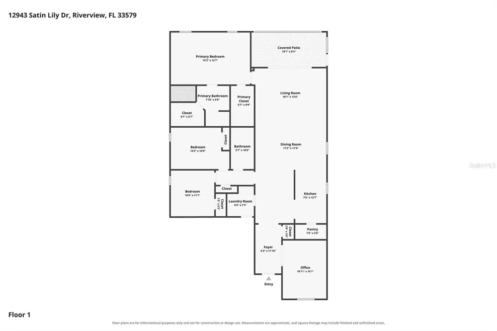 12943 SATIN LILY DRIVE Riverview, FL 33579