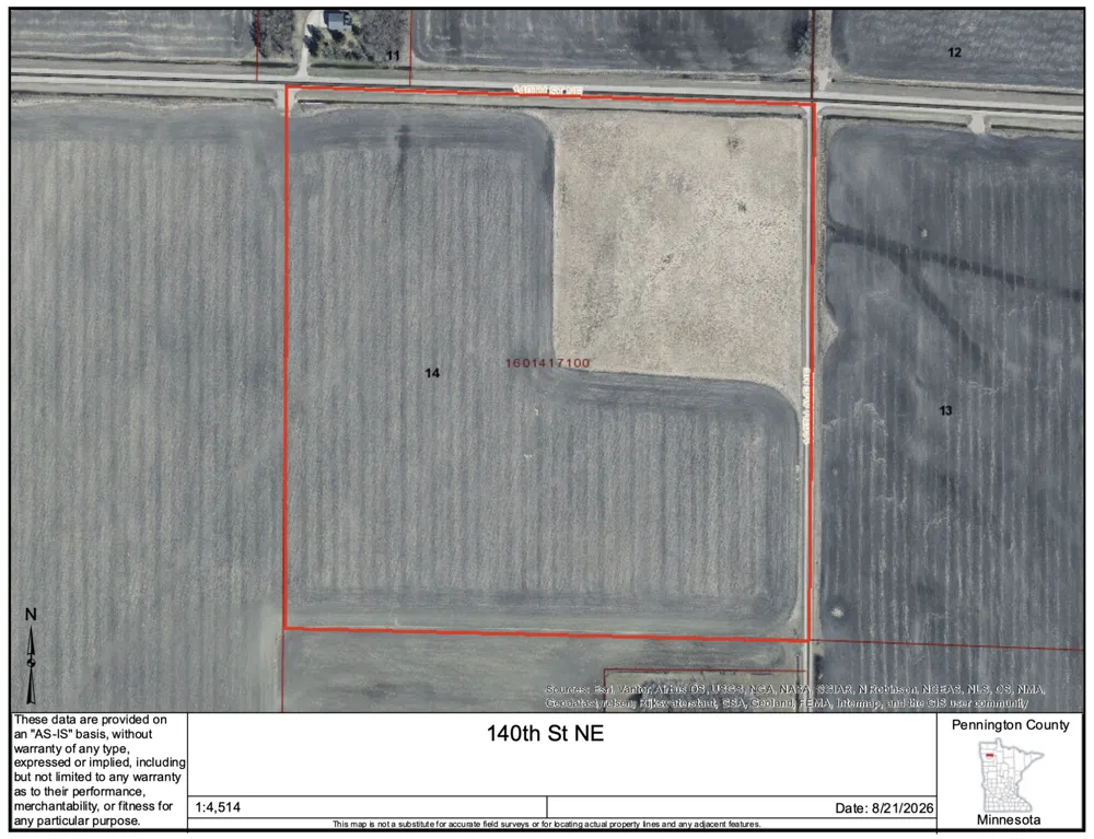 TBD 140th St. NE Thief River Falls, MN 56701