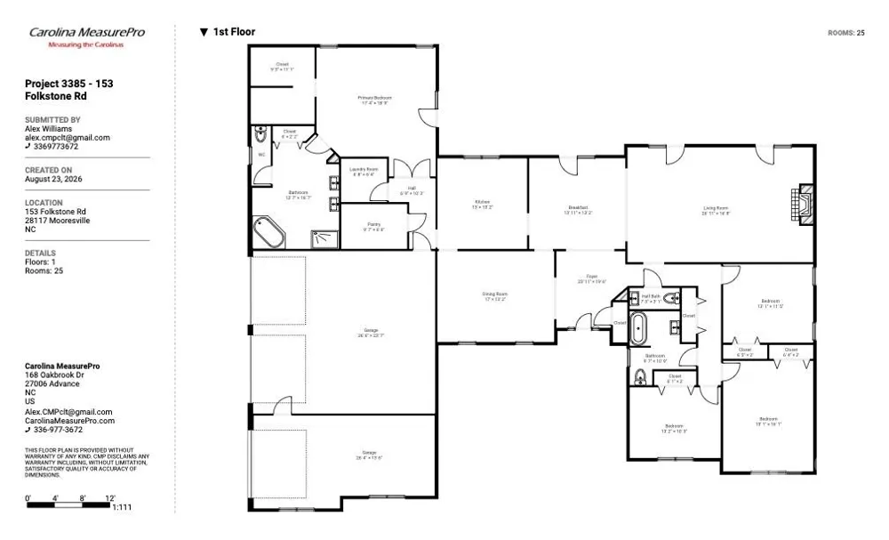 153 Folkstone Road Mooresville, NC 28117