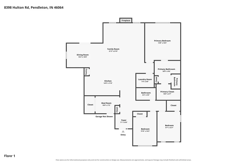 8398 Hulton Road Pendleton, IN 46064