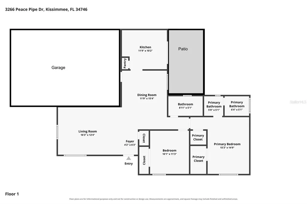 3266 PEACE PIPE DRIVE Kissimmee, FL 34746