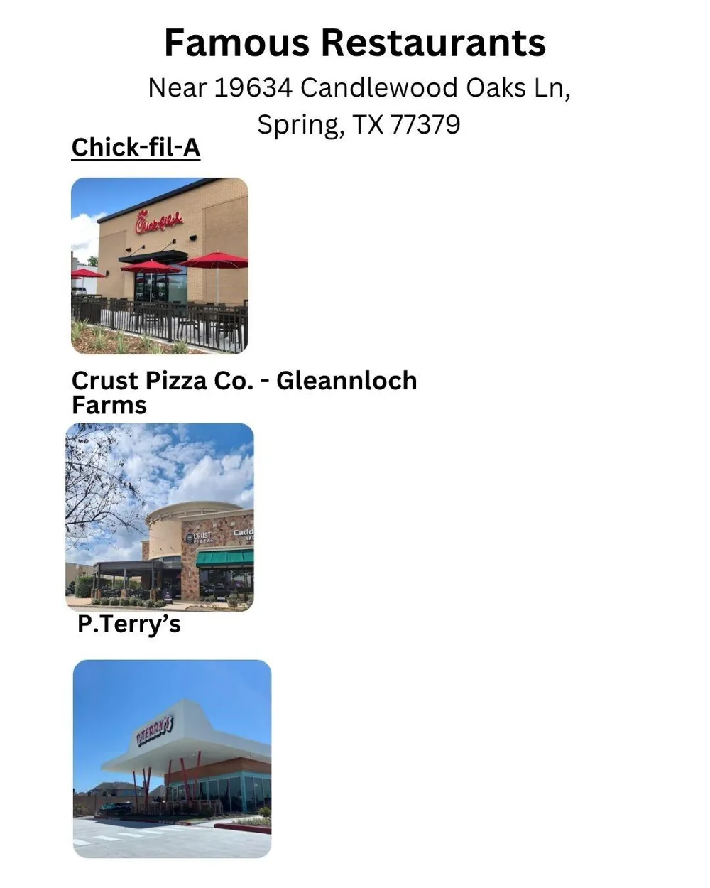 19634 Candlewood Oaks Lane Spring, TX 77379