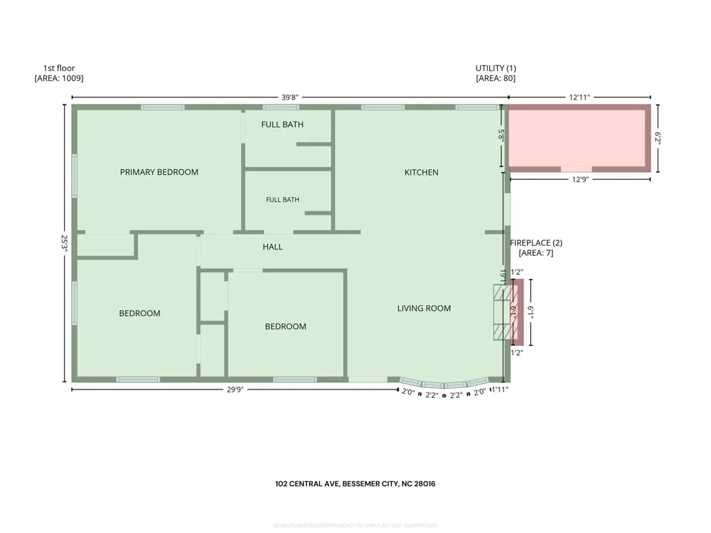 102 Central Avenue Bessemer City, NC 28016