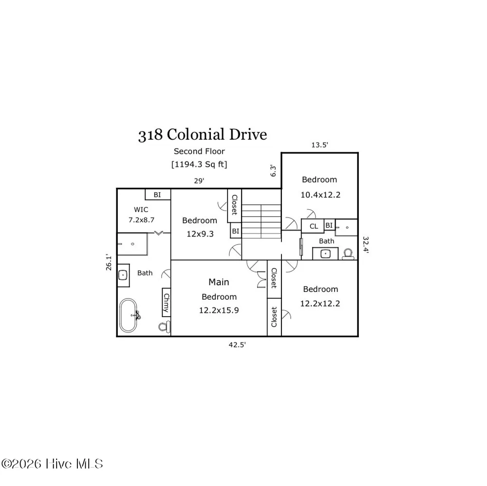 318 Colonial Drive Wilmington, NC 28403