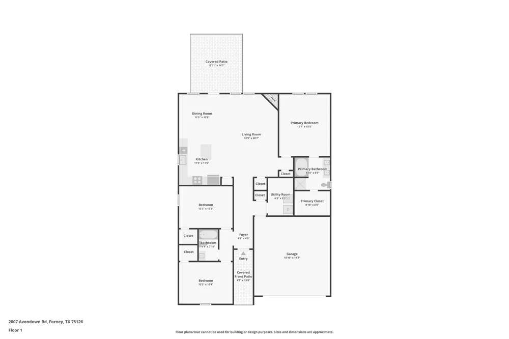 2007 Avondown Road Forney, TX 75126