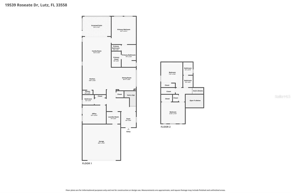19539 ROSEATE DRIVE Lutz, FL 33558
