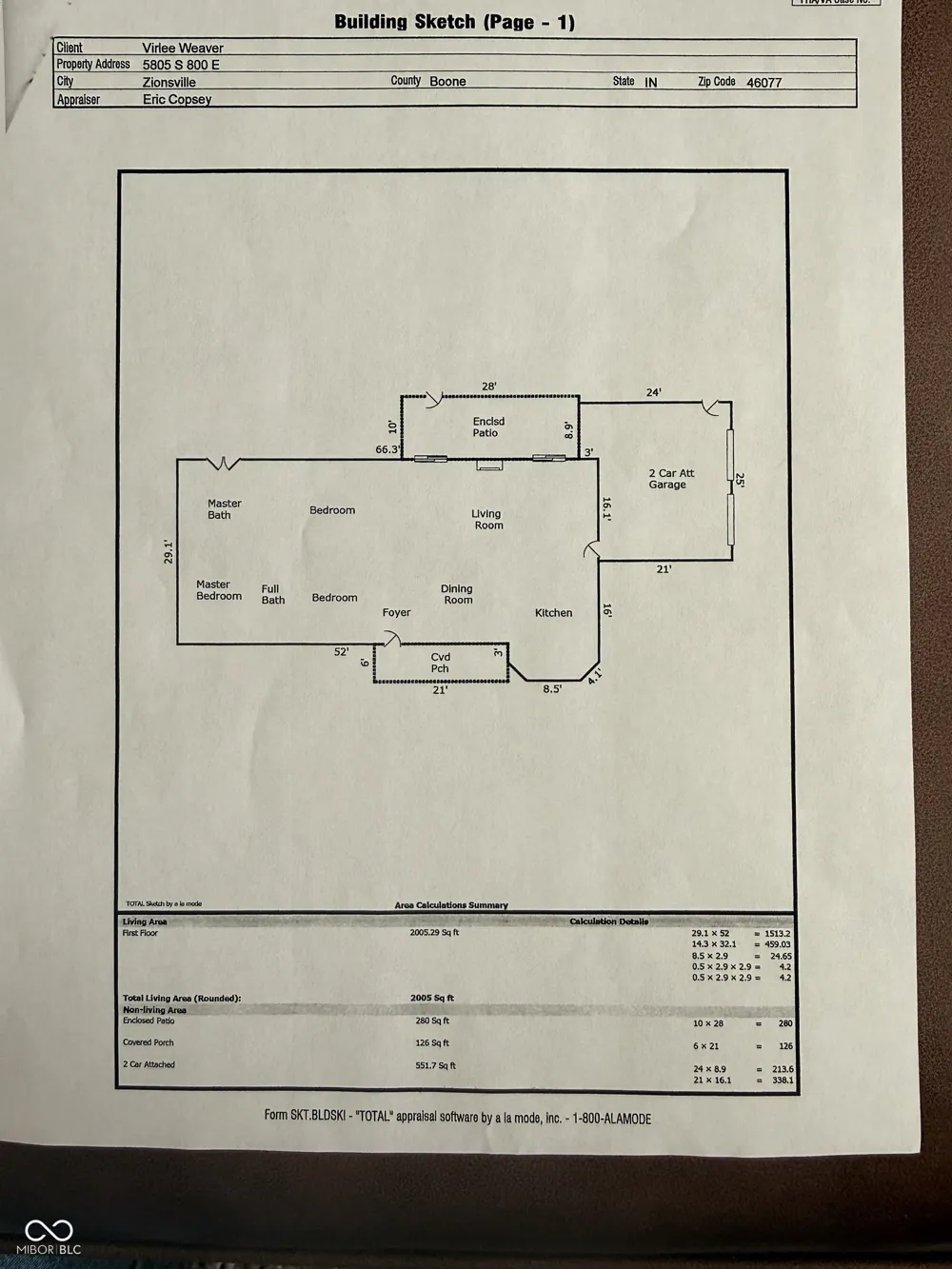 5805 E 800 S Zionsville, IN 46077