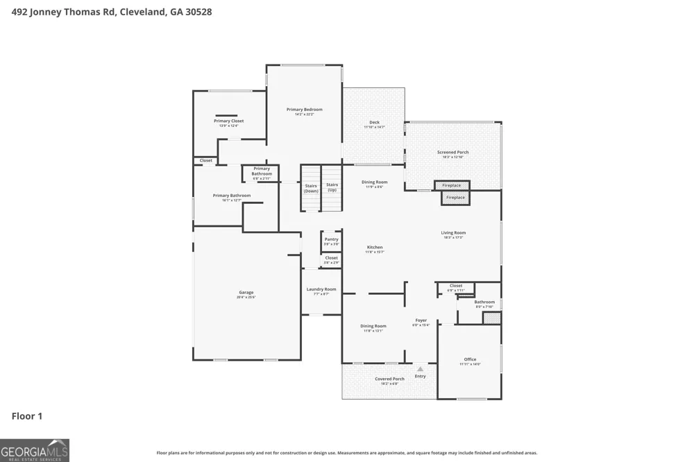 492 Jonney Thomas RD Cleveland, GA 30528