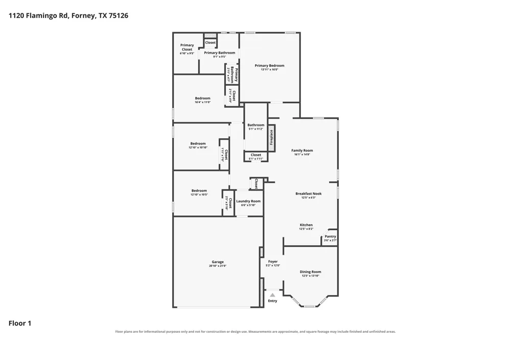 1120 Flamingo Road Forney, TX 75126
