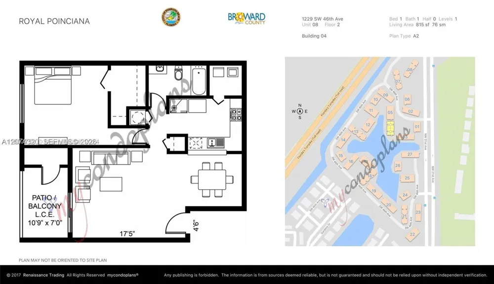 1229 SW 46th Ave #408 Pompano Beach, FL 33069