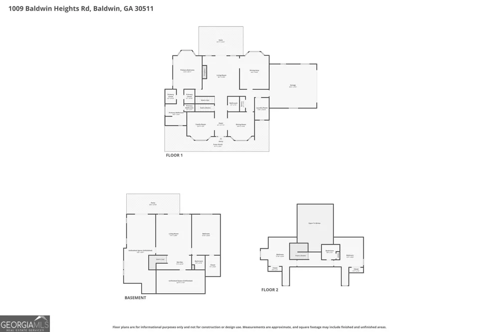 1009 Baldwin Heights RD Baldwin, GA 30511