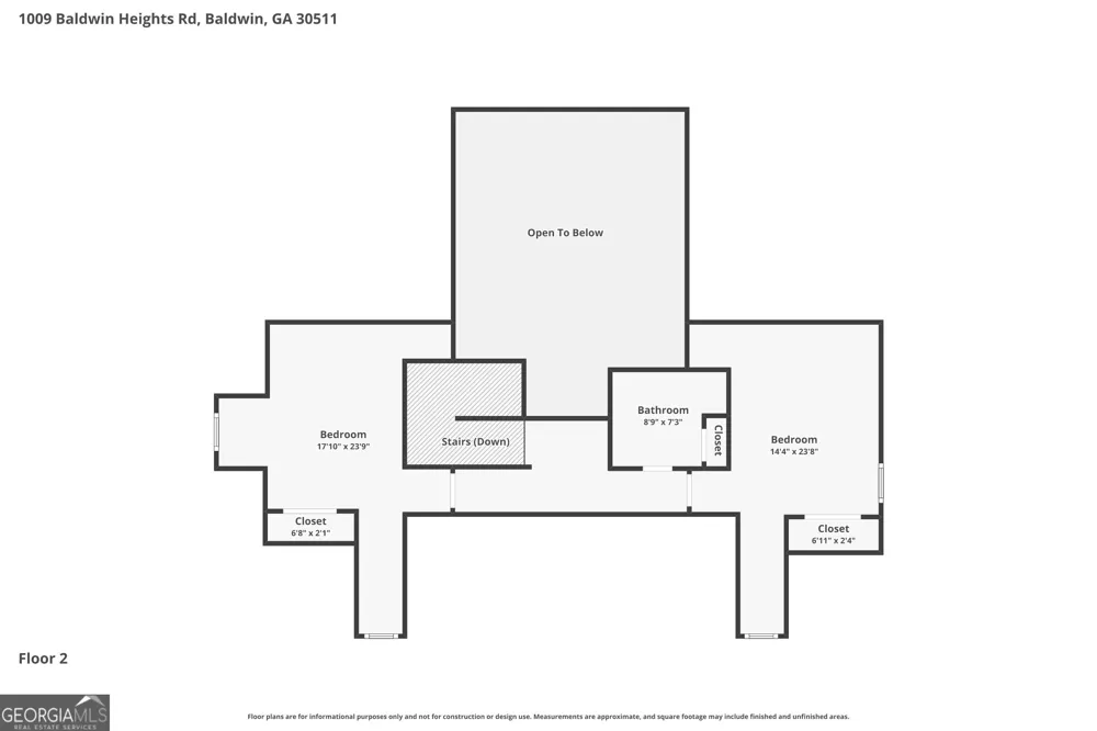 1009 Baldwin Heights RD Baldwin, GA 30511