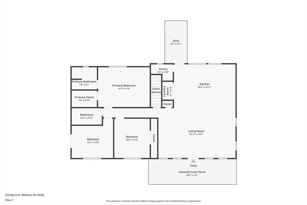 216 Byers Street Waleska, GA 30183