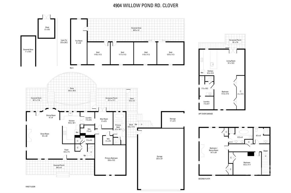 4904 Willow Pond Road Clover, SC 29710
