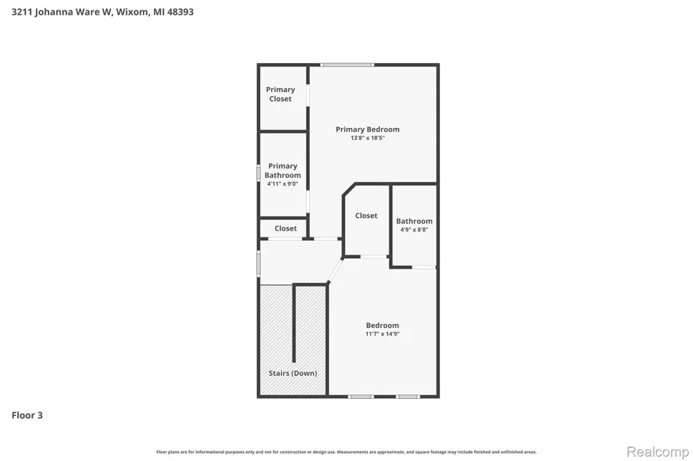 3211 Johanna Ware Wixom City, MI 48393