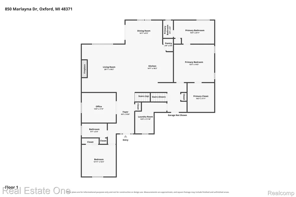850 Marlayna Drive Oxford Charter Township, MI 48371