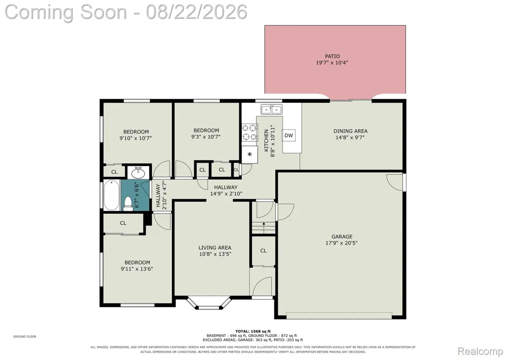 14712 Park Street Livonia City, MI 48154