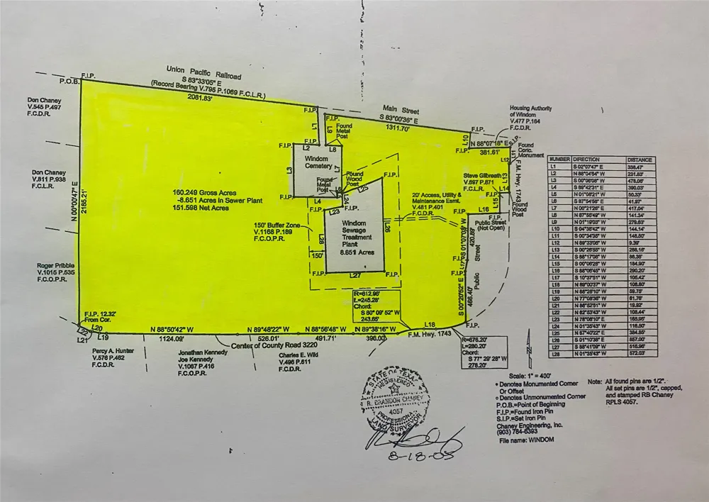 914 Main St/Wall/CR3220 Windom, TX 75492