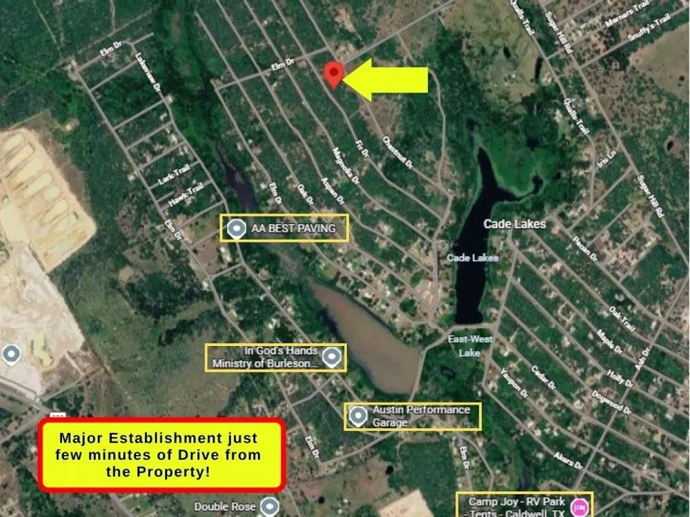 Fir Drive Caldwell, TX 77836