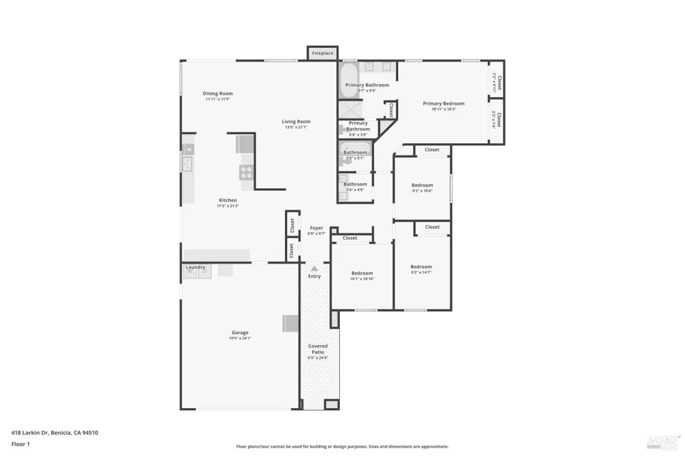 418 Larkin Drive Benicia, CA 94510