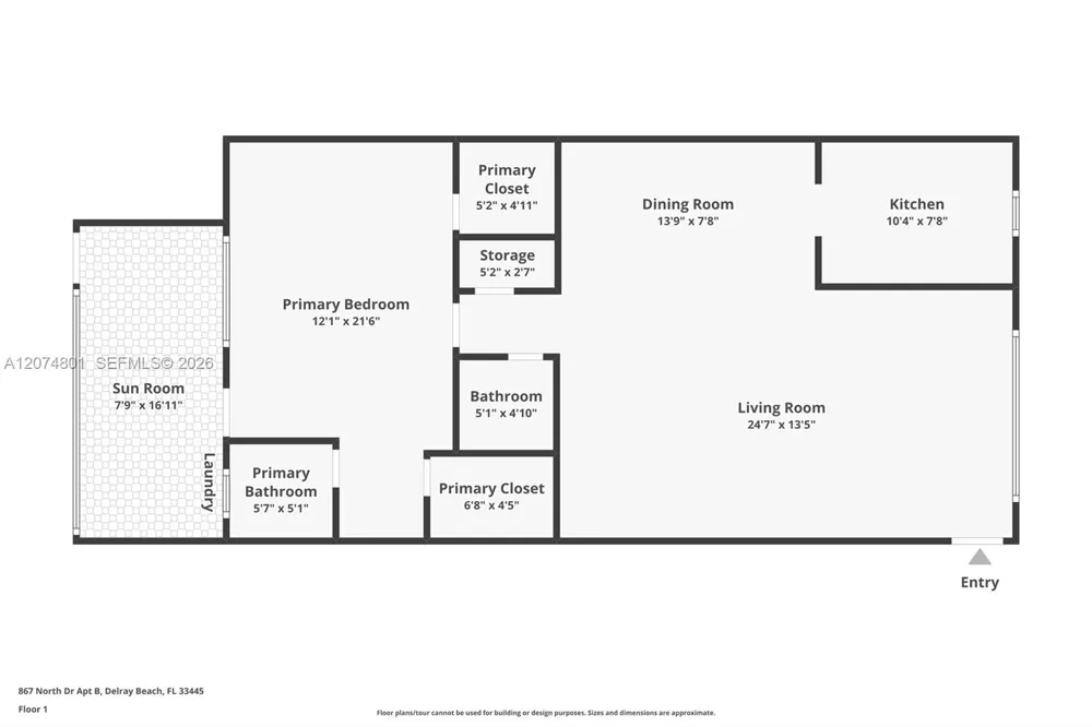 867 North Dr #B Delray Beach, FL 33445