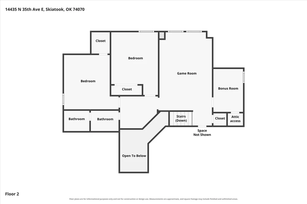 14435 35th Avenue E Skiatook, OK 74070