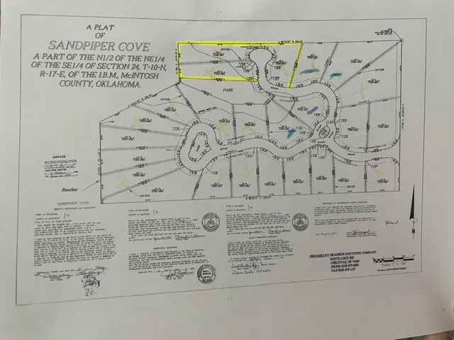 116500 S 4249 ROAD Eufaula, OK 74432