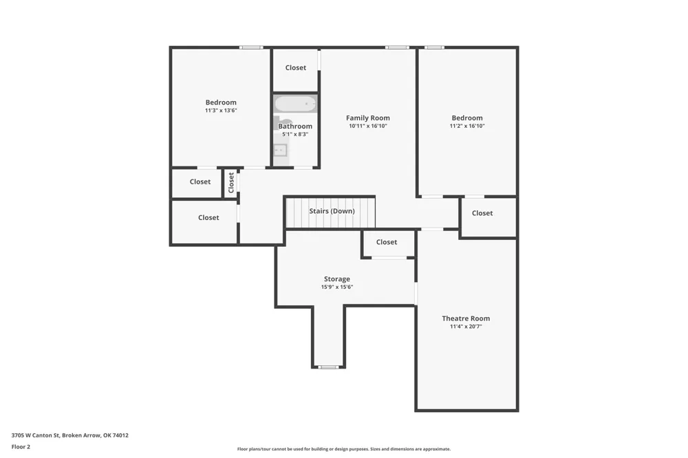3705 W Canton Street Broken Arrow, OK 74012