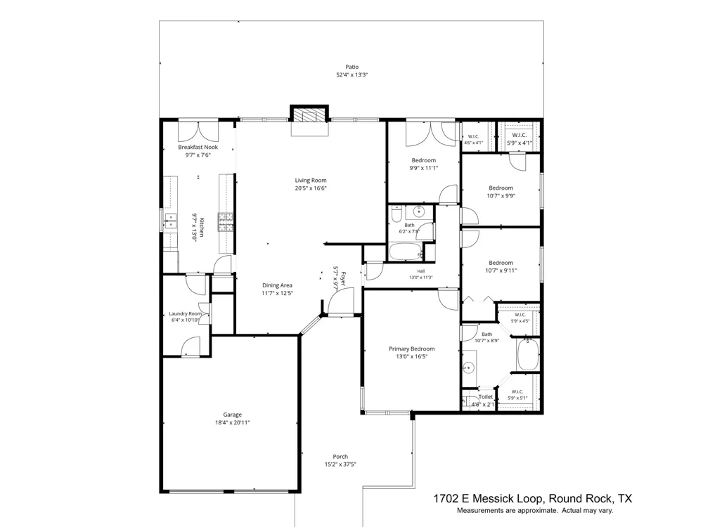 1702 E Messick Loop Round Rock, TX 78681