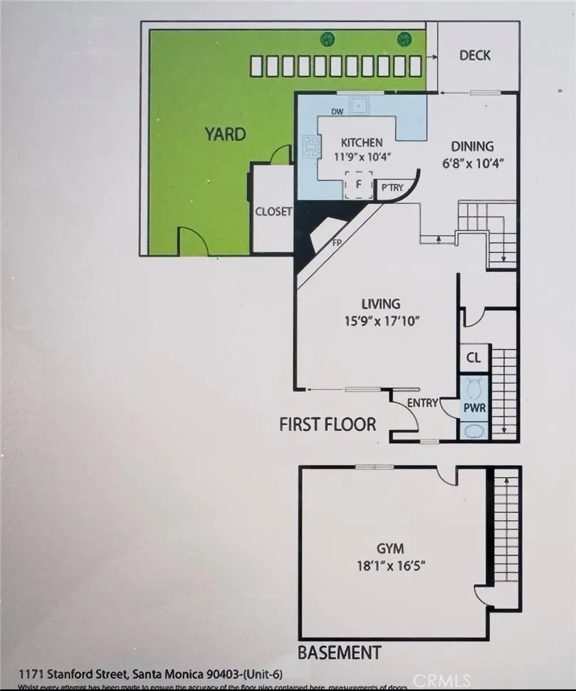1171 Stanford Street #6 Santa Monica, CA 90403