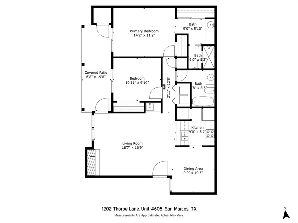 1202 Thorpe Lane #208 San Marcos, TX 78666