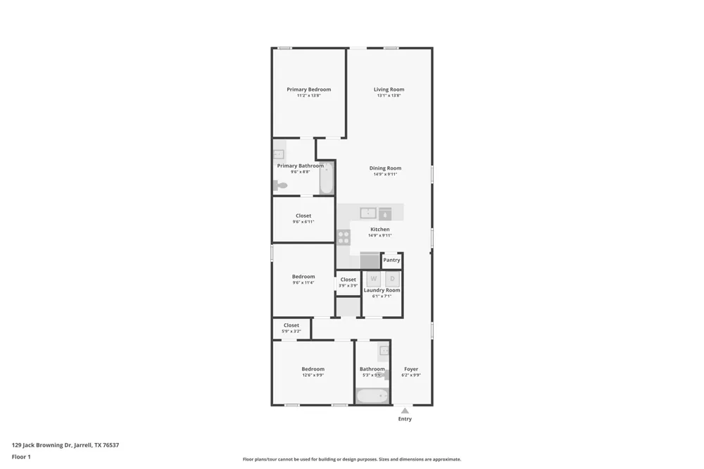 129 Jack Browning Drive Jarrell, TX 76537
