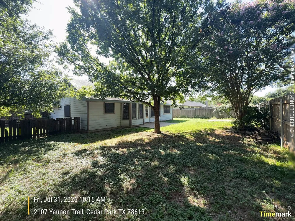 2107 Yaupon Trail Cedar Park, TX 78613