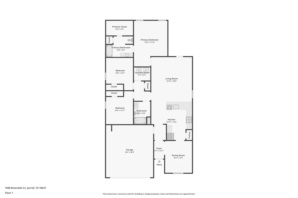 1040 Riverdale Cove Jarrell, TX 76537