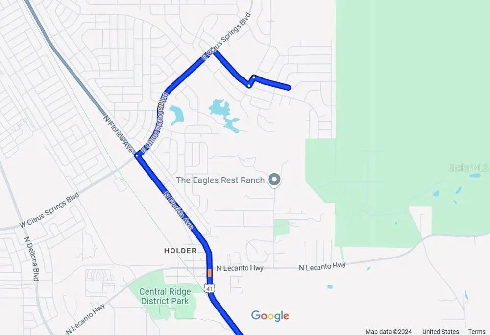 1507 E DERBY DRIVE Citrus Springs, FL 34434