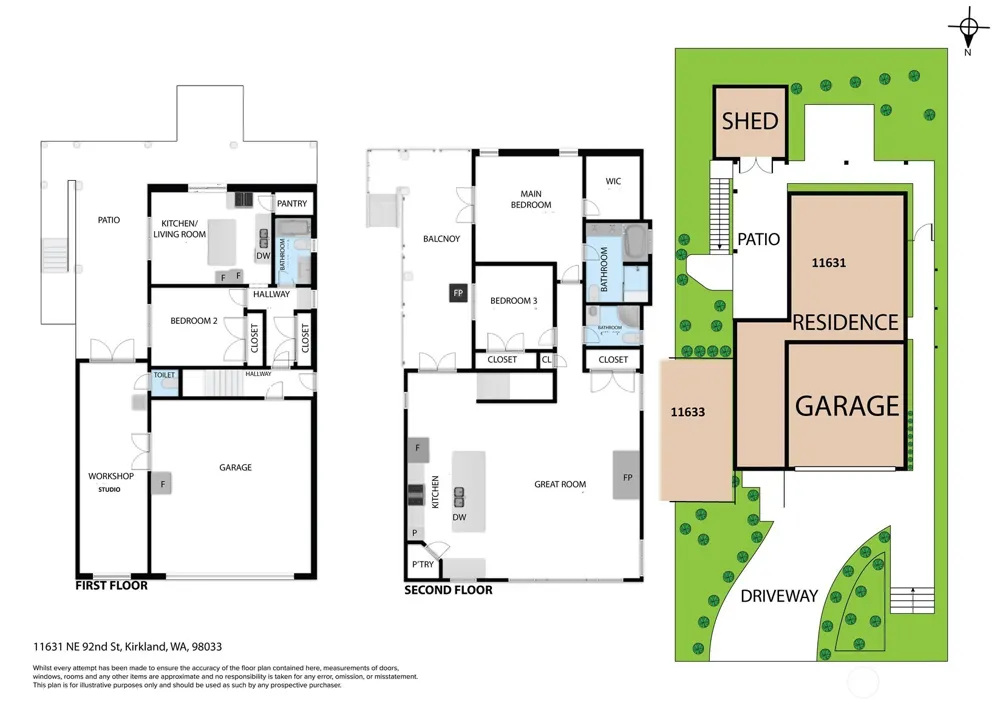 11633 NE 92nd Street Kirkland, WA 98033