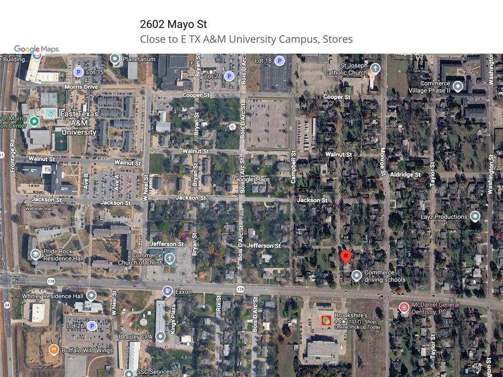 2602 Mayo Street Commerce, TX 75428