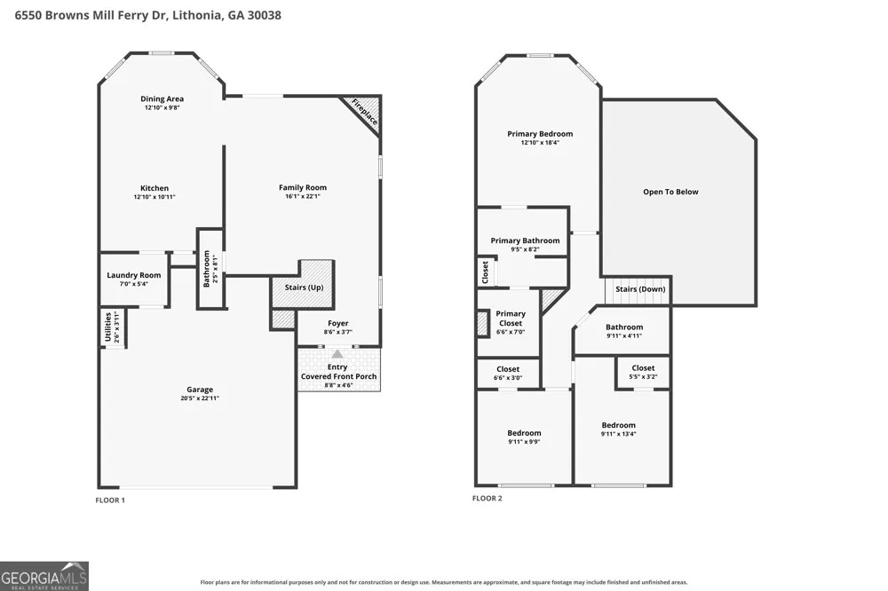 6550 Browns Mill Ferry DR Lithonia, GA 30038