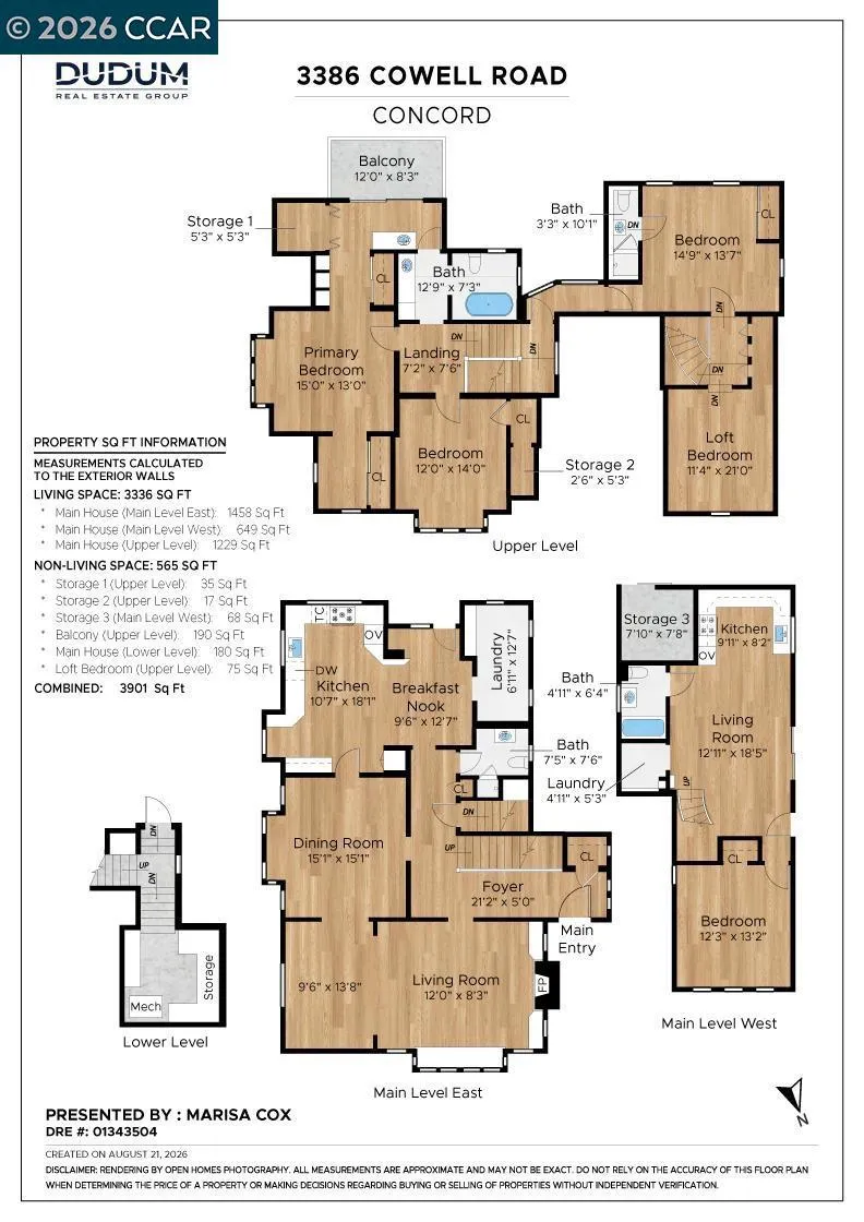 3386 Cowell Rd Concord, CA 94518