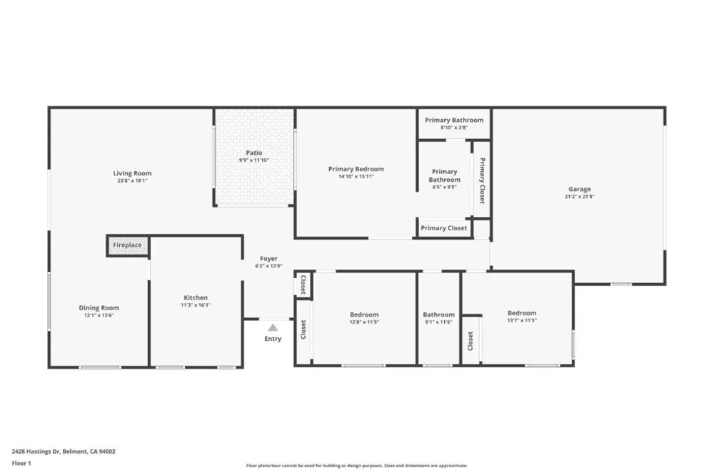 2428 Hastings Drive Belmont, CA 94002