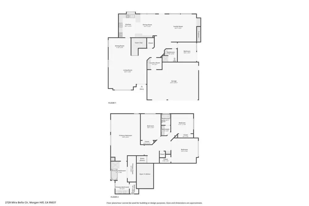 2729 Mira Bella Circle Morgan Hill, CA 95037