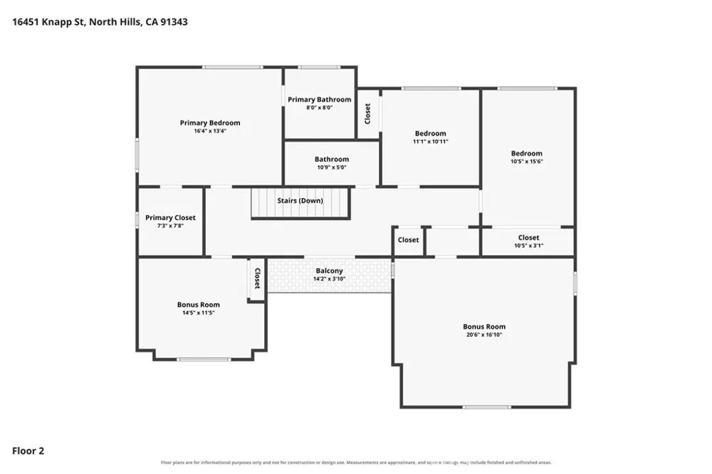 16451 Knapp St North Hills, CA 91343
