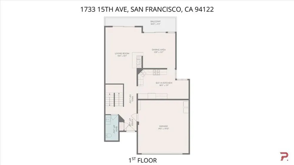 1733 15th Avenue San Francisco, CA 94122