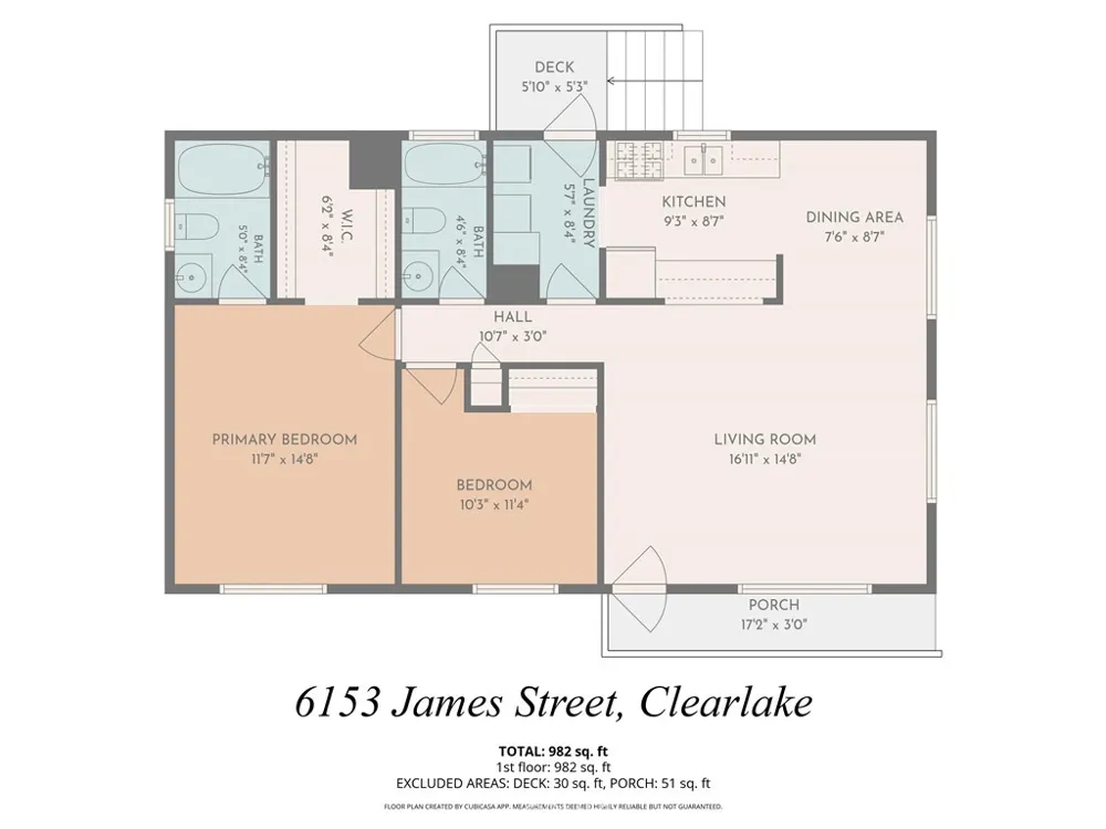 6153 James Street Clearlake, CA 95422